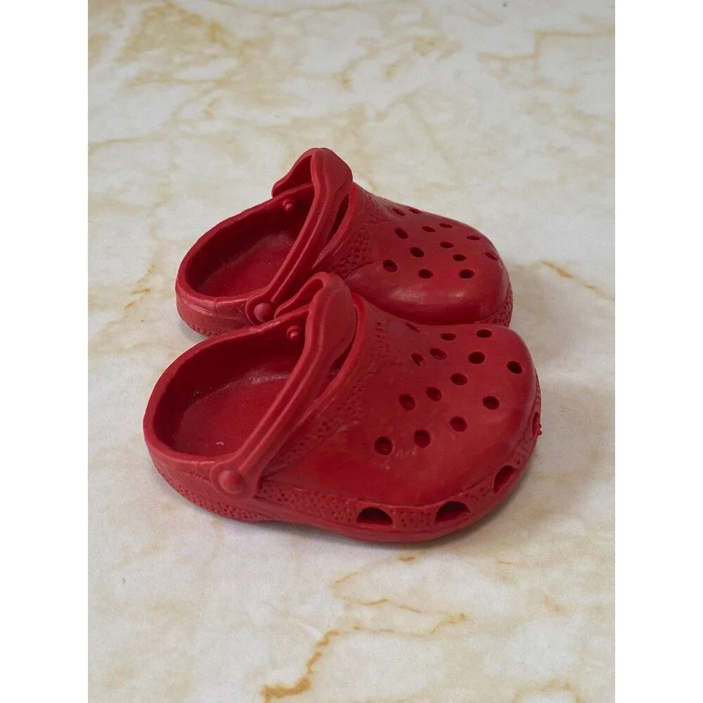 Red Ducs Shoes for 18 inch Doll Clothes Our Generation Doll, American Girl Doll